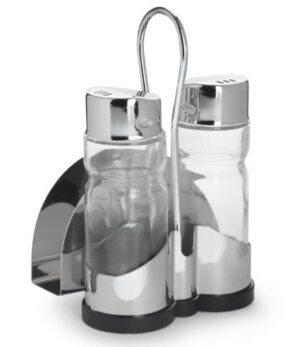 Набор для специй Luxstahl, 2 предмета (соль,перец), салфетница артикул кт2802