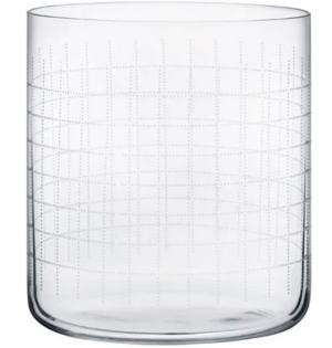 Стакан Олд Фэшн NUDE Finesse Grid 300 мл, D 75 мм, H 82 мм артикул 64009-Grid