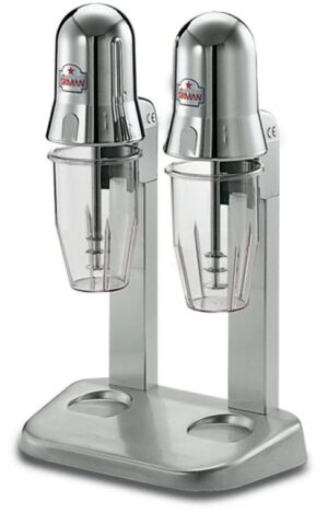 Миксер для молочных коктейлей SIRMAN Sirio 2 пласт. стакана, 0,55 л, без вариатора скорости