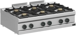 Плита газовая Apach Cook Line APRG-117T/PL 700 серия