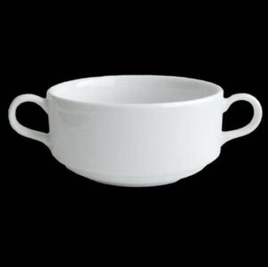 Бульонница Башкирский фарфор Практик 320 мл с ручками /6/ артикул 2533320