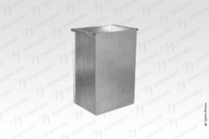 Бак тумбы-урны для фудкорта ТДФр - 360*525*750 "Retail", цинк