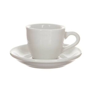 Кофейная пара Loveramics Egg 80ml цвет белый (white BWH) артикул C088-37BWH/C088-38BWH