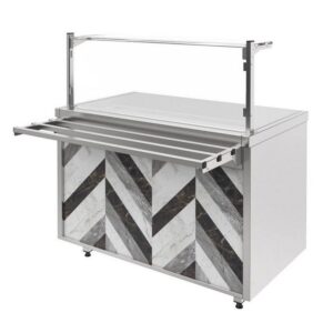 Прилавок нейтральный Refettorio City RCN11A 800x700x1265(860) мм