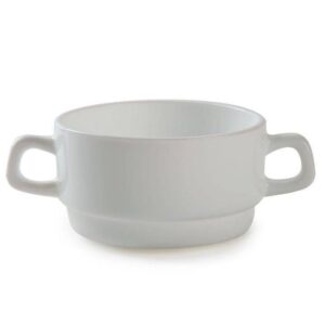 Бульонница Arcoroc Restaurant с ручками 310 мл, D 150/100 мм артикул 28891