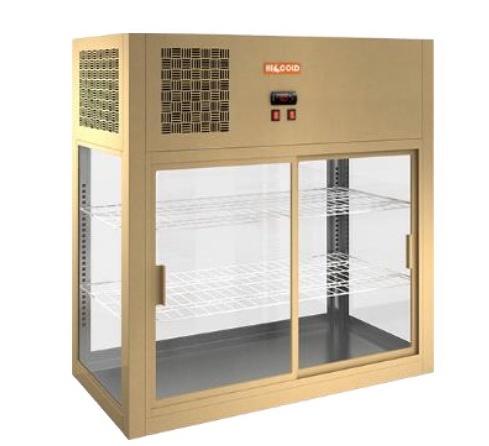 Настольная холодильная витрина HiCold VRH O 990 Beige