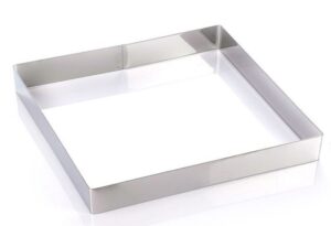 Кольцо кондитерское Martellato 5H4X28 Квадрат L 280 мм, B 280 мм, H 40 мм артикул 5H4X28