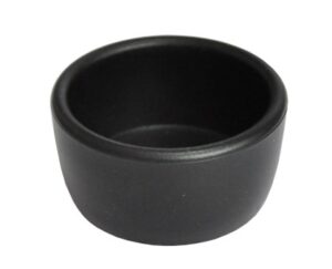 Соусник черный MGProf 75 мл, D 65 мм, H 30 мм артикул 1726