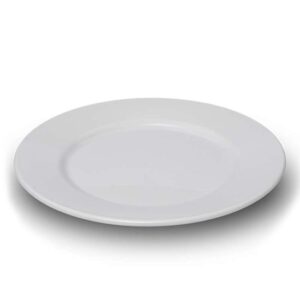 Тарелка Rubikap 25 см из поликарбоната белый артикул RPL.F25 - PC002