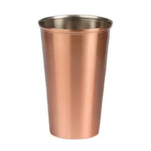 Стакан 400 мл, металл с медным напылением, d вырх 8,5 см,d низ 6 см,P.L. - BarWare King