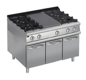 Плита газовая Apach Chef Line LRSTG129R4CS