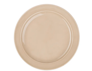Тарелка мелкая Башкирский фарфор Акварель Принц D 175 мм, H 22 мм, бежевый артикул ИТМ 03.175.А.Б