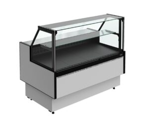 Холодильная витрина Carboma Palm 3 GC95 VV 1,25-1 с боковинами (версия 2.0) (9006-9005)