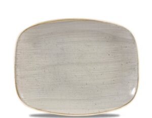 Блюдо CHURCHILL Stonecast Peppercorn Grey L 261 мм, B 202 мм артикул SPGSOBL31