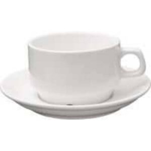 Кофейная пара P.L. Proff Cuisine Classic Porcelain 100 мл, D 75 мм, H 45 мм артикул P7061007 кор=72/6