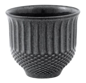 Кружка Kutahya Panio 300 мл, D 90 мм, H 98 мм антрацит артикул PAN01MG855A13