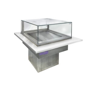 Встраиваемая кондитерская витрина Финист Glassier G-9/7/3