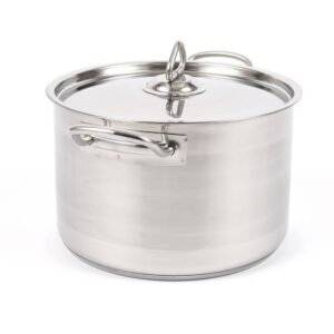 Кастрюля Kitchen Muse SD12416 нержавеющая с тройным дном 240*160мм объем 7 л артикул SD12416