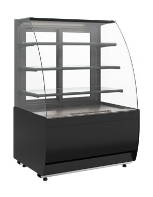 Витрина кондитерская Carboma Flandria 2 K70 VM 0,9-1 LIGHT (версия 2.0) (9005)