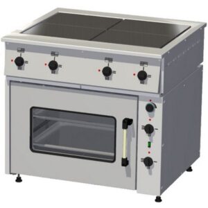 Плита электрическая Тулаторгтехника ПЭ-0,48Мт-021 жарочный шкаф нерж сталь, дверь стекло