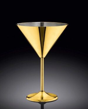 Бокал для мартини Wilmax золотой 300 мл артикул WL-552305/A