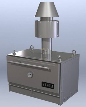 Печь на твердом топливе (хоспер) Веста Vesta 38 N