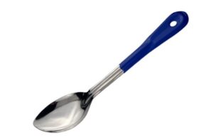 Ложка гарнирная MGSteel L 280 мм синяя (длина ручки 190 мм) артикул BS11PLVBLU