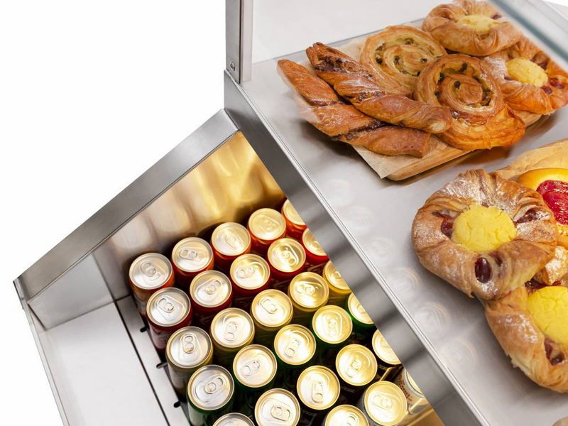 Витрина тепловая торговая ROBOLABS ПХТ-075Д