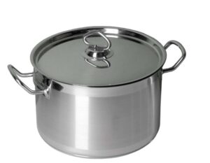 Кастрюля MGSteel нерж тройное дно с крышк. (индукция) 15 л. d 315 см. артикул 577