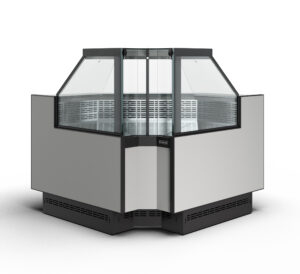 Витрина холодильная Carboma Bavaria 4 GC110 VV-6-1 внутренний угол с боковинами (версия 2.0) (9006-0430)