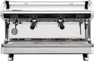 Кофемашина рожковая Nuova Simonelli Aurelia Wave Sem pearl white 2gr + high gr + LED