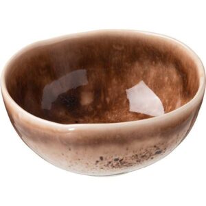 Салатник Борисовская Керамика «Маррон Реативо» фарфор, коричневый, бежевый артикул ФРФ88810073