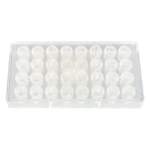 Пластиковая форма "Круг" 32 ячейки 21*28 мм, P.L. Proff Cuisine