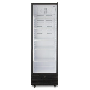 Холодильный шкаф Бирюса B521RN (черный фронт, дверь-стекло, +1...+10)