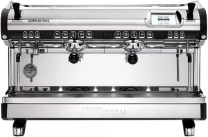 Кофемашина рожковая Nuova Simonelli Aurelia Wave 2Gr V 220V black+high groups+LED