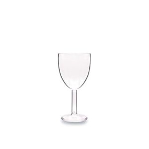 Бокал для вина Rubikap 250 мл из поликарбоната прозрачный артикул GB.25 - PC001