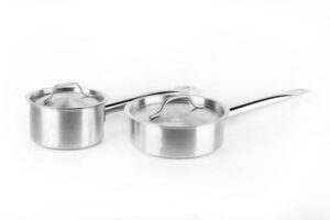 Сотейник Viatto нерж с тройным дном 180х65 мм объем 1,65 л с 1 ручкой артикул 101604