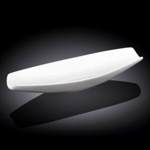 Блюдо Wilmax 400 мл, 330х100 мм, H 45 мм прямоугольное, с закатанным ободком артикул 992634