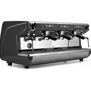 Кофемашина рожковая полуавтоматическая Nuova Simonelli Appia LIFE 3gr S 220V black+high groups+economizer