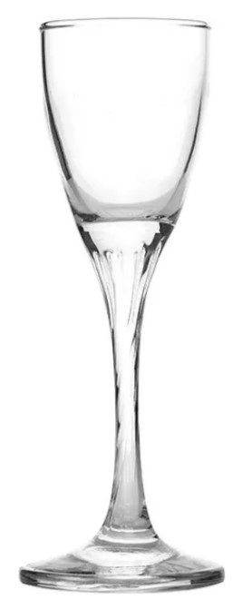 Рюмка PASABAHCE Twist 55 мл, D 47 мм, H 150 мм артикул 44612/b