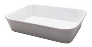 Блюдо для запекания OXFORD 2500 мл, L 300 мм, B 210 мм, H 60 мм белый, серый артикул CF18-8053