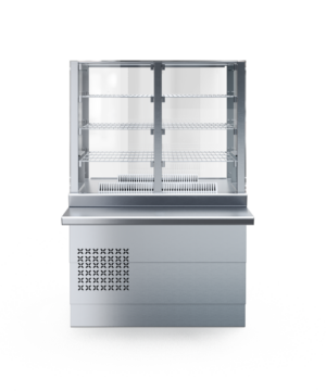 Прилавок-витрина холодильный RADA ПВХЗЧ-11,2 закрытый 1120