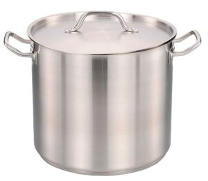 Кастрюля Indokor Professional ZX-DST-20006 6,3 л, D 200 мм, H 200 мм, с крышкой артикул 35990