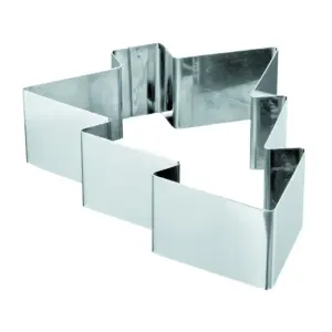 Форма-резак "Елка", 28,3*19,3 см, h 6 см, нержавейка, Россия