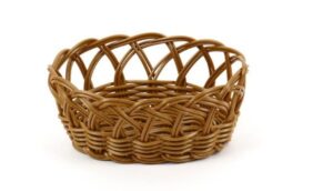 Корзина плетеная Клен коричневая L 170 мм, B 110 мм, H 70 мм артикул кт1920
