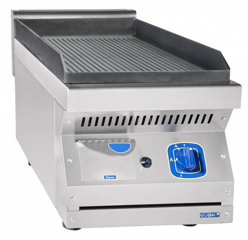 Поверхность жарочная газовая Abat ГАКО-40/1Н-Ч-02 рифленая поверхность (700 серия)