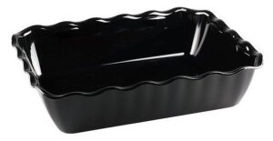 Салатник RESTOLA 2000 мл, L 260 мм, B 175 мм, H 80 мм черный артикул 422108413