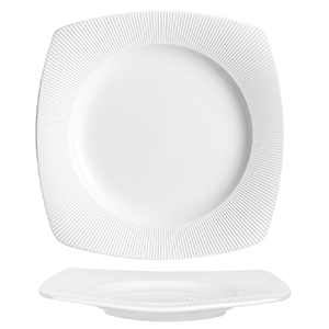 Тарелка квадратная Chef&Sommelier Ginseng 255х255 мм, белый артикул S0512