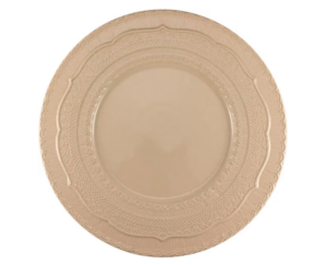 Блюдо Le CoQ Skalistos D 330 мм, H 30 мм, бежевый артикул LSKA034BG005330