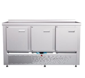 Стол холодильный Abat СХС-70Н-02 (с бортом, 3 двери)